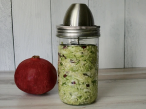 Holiday Sauerkraut with Pomegranate
