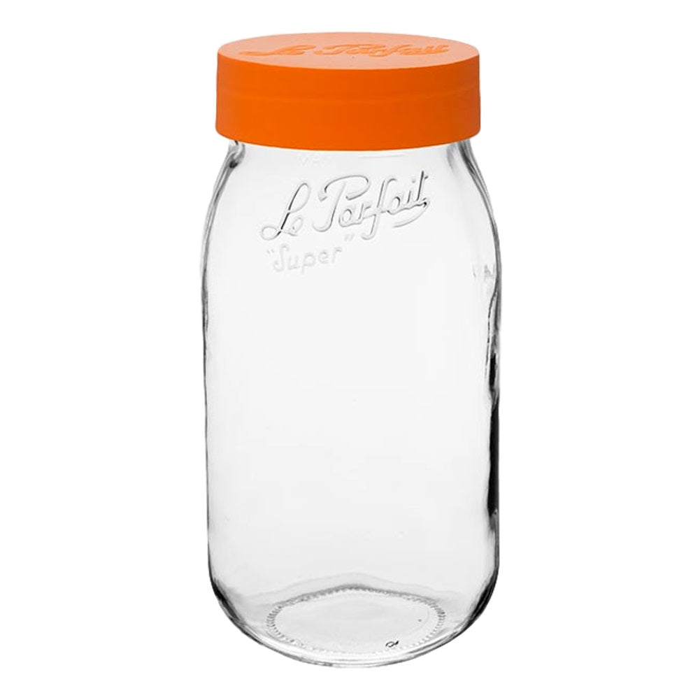 Le Parfait Screw Top Glass Jars for Use with ChouAmi