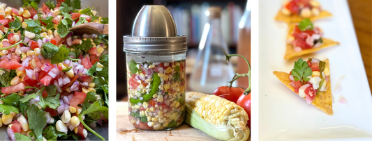 Fermented Corn and Tomato Salsa