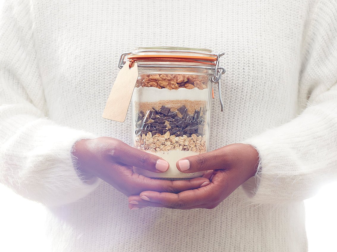 Le Parfait Flip Top Glass Jars for Storage and Gifting