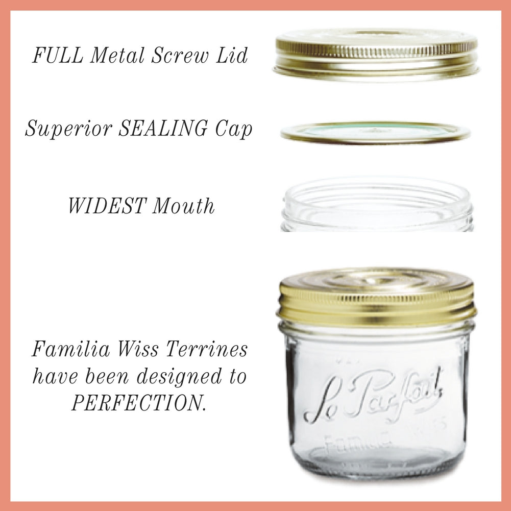 Giveaway: Le Parfait Familia Wiss 750 mL Canning Jars – Food in Jars